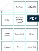 Drawing Scientific Equipment Matching Activity (Name of The Equipments)