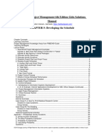 Successful Project Management 6Th Edition Gido Solutions Manual Full Chapter PDF