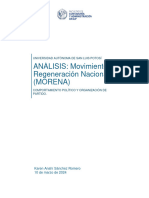 Análisis Movimiento Revolucionario Nacional