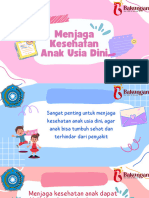 Menjaga Kesehatan Anak Usia Dini