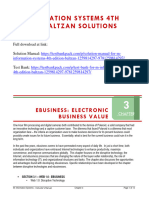 M Information Systems 4Th Edition Baltzan Solutions Manual Full Chapter PDF