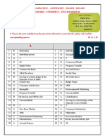 12th Commerce - Public Exam - Key Answer March - 2022-23 (EM)