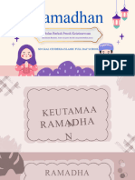 Materi 1 (Keutamaan Ramadhan, Syarat Sah Puasa, Hal Yang Membatalkan Puasa