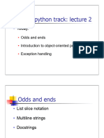 Python Lecture 2