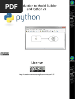 Model Builderand Pythonv 5