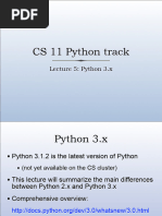 Python Lecture 5