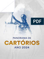 Panorama de Cartorios Ano 2024