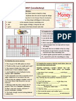Money and Payment (Vocabulary)