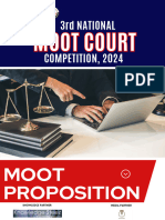 Moot Proposition