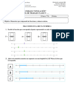 Guia de Trabajo Clase N°1 Matemática 7° Básico Unidad 0 Nivelación Fracciones