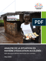 Aewg - Analyse de La Situation en Matieěre D'eěducation Acceěleěreěe - DRC