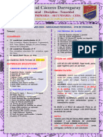 Lista de Útiles 6to de Primaria 2024