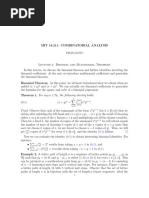 Binomial Theorem