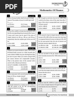 1.mathematics of Finance
