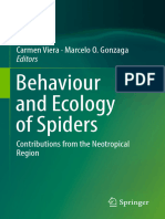 Ecologia Aranhas