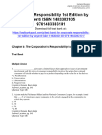 Corporate Responsibility 1St Edition Argenti Test Bank Full Chapter PDF