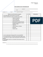 FOR-SSO Inspección de Campo de Uso y Dotación de EPP