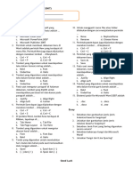 Soal Evaluasi 1