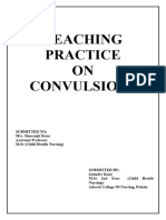 Convulsions Teaching Practice