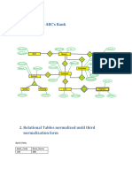 Relational Tables For Banking System v1.4