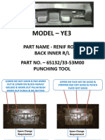 Model - Ye3: Part Name - Renif Roof Back Inner R/L