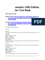 Macroeconomics 10Th Edition Colander Test Bank Full Chapter PDF