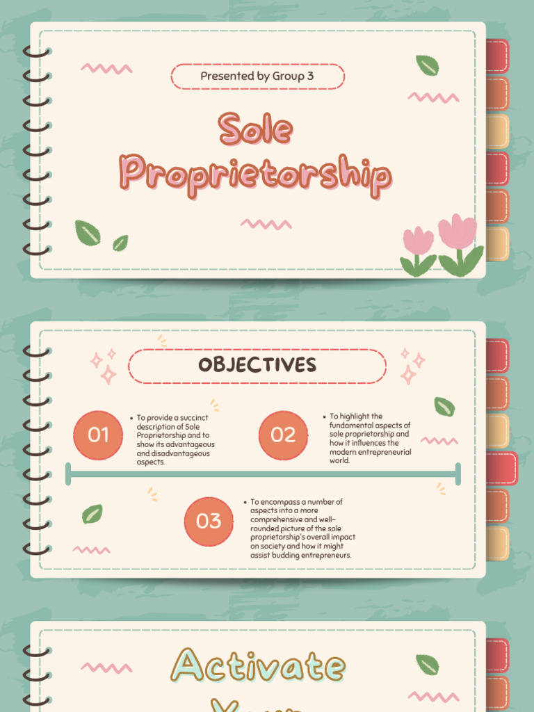 Sole Proprietorship Download Free Pdf Entrepreneurship Sole