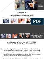 Unidad III Administracion Bancaria