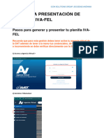 Guia para Presentación de Planilla Iva-Fel