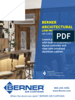 Berner Architectural Low Profile 8 Air Curtain ALC08 FLYER