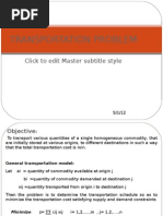 Transportation Problem1