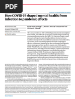 How Covid Shaped Mental Health