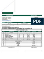 Presupuesto CONNECTS