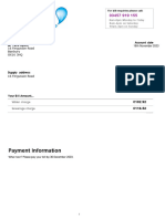 Payment Information: MR Petru Luparu Account Date