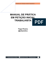 Manual Pratico de Peticao Inicial Trabal