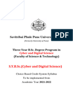 S.Y.B.sc. (Cyber and Digital Science) - 14.09.2021