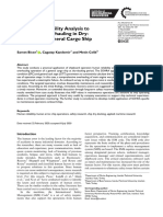 Bicen Et Al 2020 A Human Reliability Analysis To Crankshaft Overhauling in Dry Docking of A General Cargo Ship