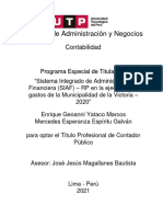 Trabajo de Suficiencia Profesional - Titulo Profesional