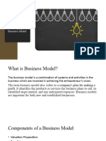Developing The Business Model