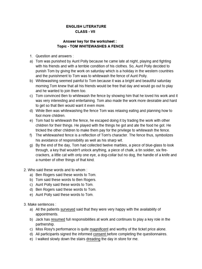 Word Meaning 2 Class