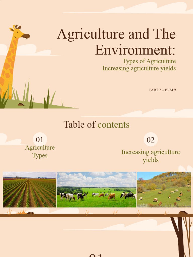 Agriculture Types & Yield Methods | PDF | Agriculture | Intensive Farming