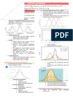 Normal Distribution and Statistical Hypothesis