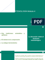 Epistemologia Modulo 4