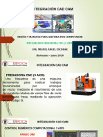 Mecanizado Fresadora CNC 3axis