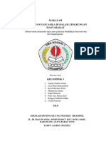 Makalah Penerapan Pancasila Dalam Lingkungan Masyarakat