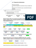 Explicación Preparación de Disoluciones - 2022-1