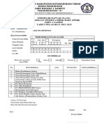 Formulir Daftar Ulang PPDB 2022