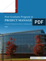 UMass - PGP in Project Management