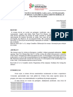 Template para Artigos Cientificos