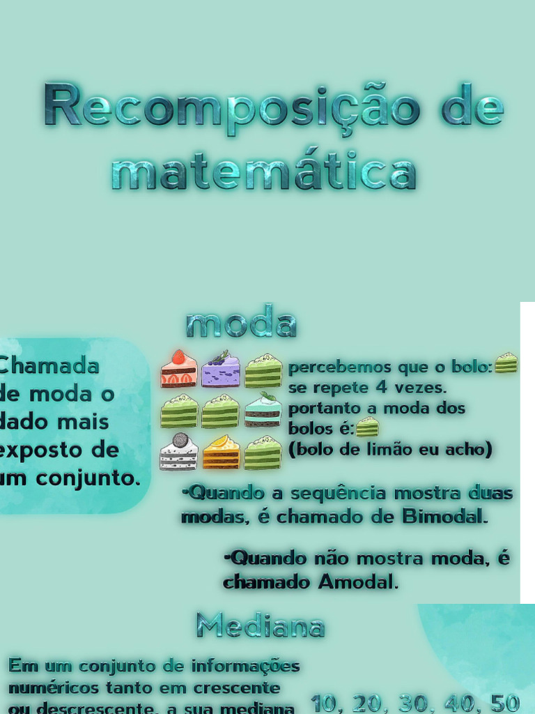 Recomposição de matemática | PDF